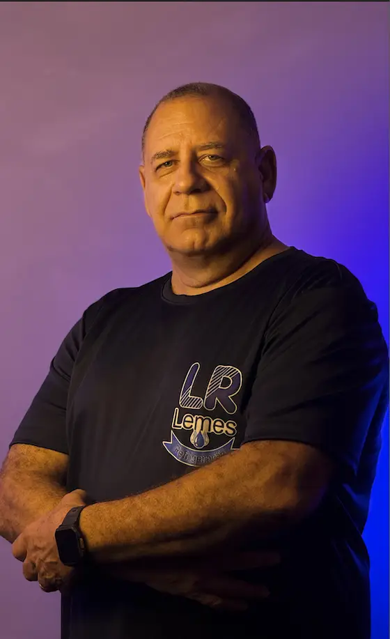 Marcos Lemes, técnico responsável pela LR Lemes Refrigeração